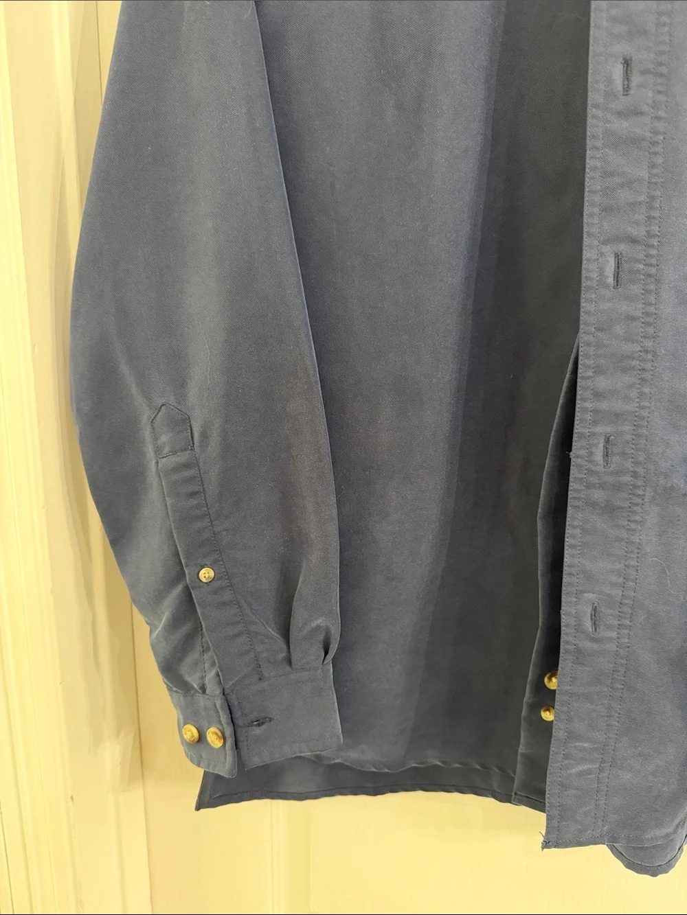 The North Face Men's Navy Blue Button-Up Shirt